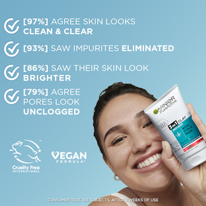Garnier Skin Active Pure Cleansing 3 In 1 150ml