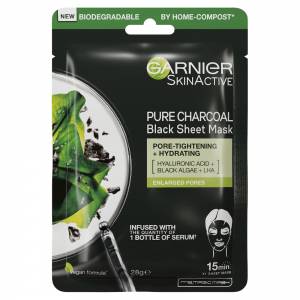 Garnier SkinActive Pure Charcoal Tissue Face Mask ...