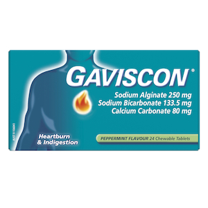 Gaviscon Peppermint Tablets 24