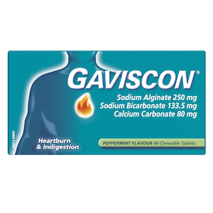 Gaviscon Peppermint Tablets 48