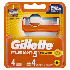 Gillette Fusion Power Refill Blades 4 Pack