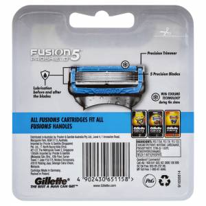 Gillette Fusion Proshield Chill Refill Blades 8 Pack