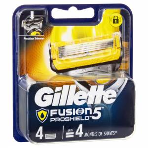 Gillette Fusion Proshield Refill Blades 4 Pack