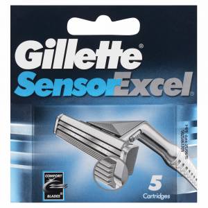 Gillette Sensor Excel Refill Blades 5 Pack