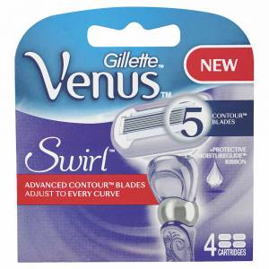 Gillette Venus Swirl Refill Blades 4 Pack
