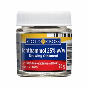Gold Cross Icthamol Ointment 25% 25g