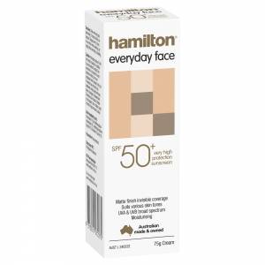 Hamilton Everyday Face Cream SPF 50+ 75g