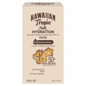 Hawaiian Tropic Silk Hydration Face Lotion SPF50+ ...