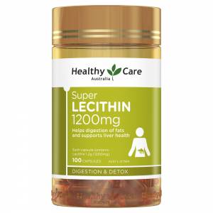 Healthy Care Super Lecithin 1200mg 100 Capsules
