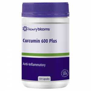 Henry Blooms Curcumin 600 Plus W Biop 120 Capsules