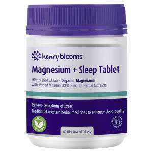 Henry Blooms Magnesium Complex + Sleep 60 Tablets
