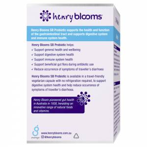 Henry Blooms SB Probiotic Gut Health 60 Capsules