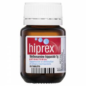 Hiprex Urinary Tract Anibacterial Tablets 20