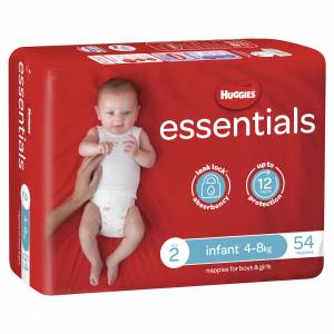 Huggies Essential Nappies Infant 54