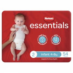 Huggies Essential Nappies Infant 54