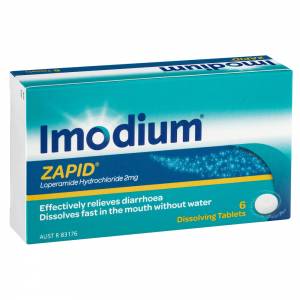 Imodium Zapid Tablets 2mg 6