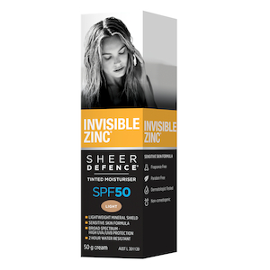 Invisible Zinc Sheer Defence Tinted Moisturiser Me...