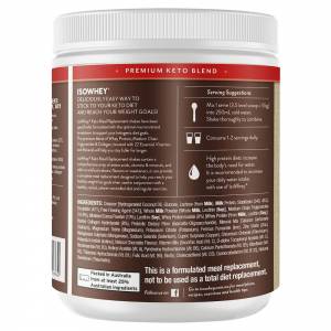 Isowhey Keto Meal Replacement Chocolate 550g