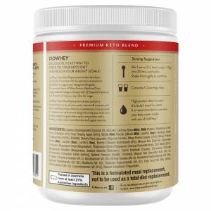 Isowhey Keto Meal Replacement Vanilla 550g