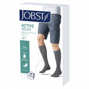 Jobst Active Knee Large Black 15-20 mmHg