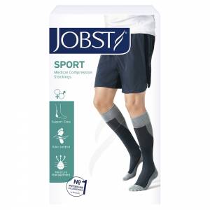 Jobst Sport Knee XLarge Royal Blue 15-20 mmHg