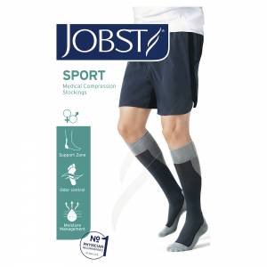 Jobst Sport Knee XLarge Royal Blue 15-20 mmHg