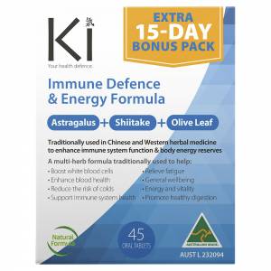 Ki Immune Defence and Energy Formula 45 Tablets