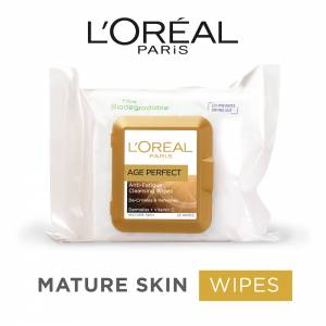 L'Oreal Age Perfect Cleansing Wipes 25Pk