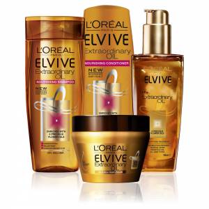 L'Oreal Elvive Extraordinary Oil Shampoo With 6 Precious Flower Oils 325ml