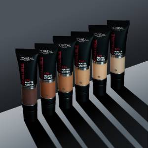 L'Oréal Paris Infallible 32H Matte Cover Liquid Foundation With 4% Niacinamide 110 Rose Vanilla