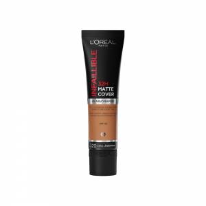 L'Oreal Infallible 32H Matte Cover Liquid Foundation With 4% Niacinamide 320 Toffee