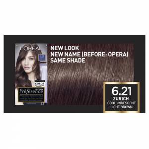 L'Oreal Preference 6.21 Iridescent Light Brown
