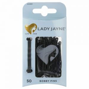 Lady Jayne Bobby Pins Black 4.5 cm Pk50