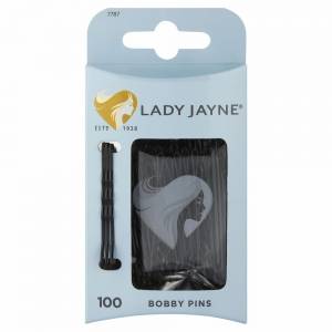 Lady Jayne Bobby Pins Black Pk100