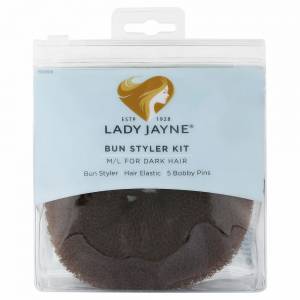 Lady Jayne Bun Styl'r Kit Dark Medium/Large