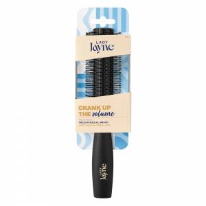 Lady Jayne Radial Brush Plastic B-T Bristles Medium