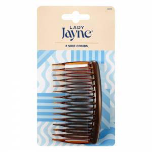 Lady Jayne Side Comb Large Shell Pk2
