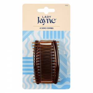 Lady Jayne Side Comb Shell Pk4