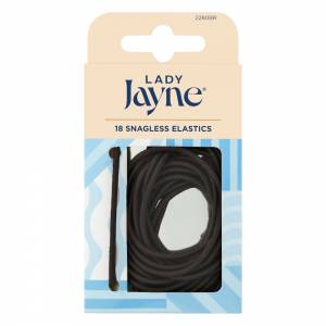 Lady Jayne Snagless Elastics Brown Pk18