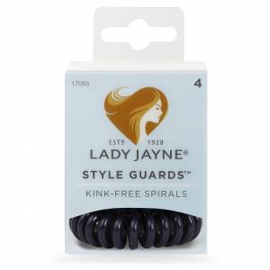 Lady Jayne Style Guard Kink Free Spirals Blue Pk4