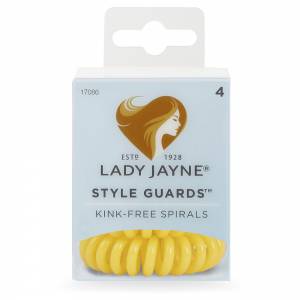 Lady Jayne Style Guard Kink Free Spirals Yellow Pk...