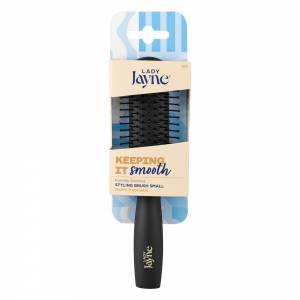Lady Jayne Styling Brush Plastic B-T Bristles Purs...