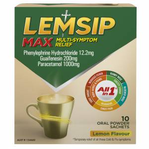 Lemsip All In One Multi Symptom Relief Hot Drink 10 Sachets