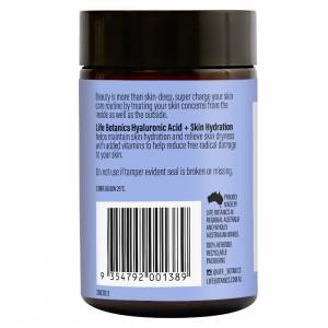 Life Botanics Hyaluronic Acid And Skin Hydration 60 Soft Gel Capsules