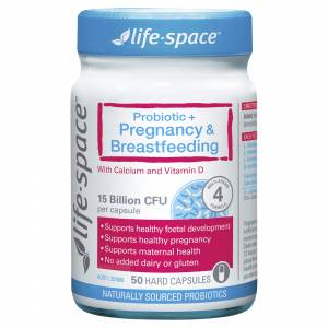 Life Space Pregnancy & Breastfeeding Probiotic 50 Capsules