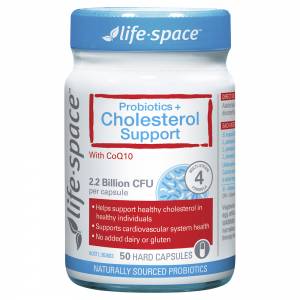 Life Space Probiotic + Cholesterol Support 50 Caps...