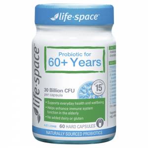 Life-Space Probiotic for 60+ Years 60 Caps