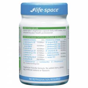 Life-Space Probiotic for 60+ Years 60 Caps