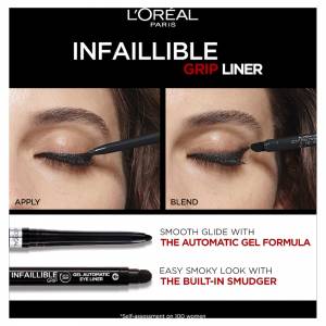LOR Infallible Grip 36Hr Gel Auto Liner Taupe Grey
