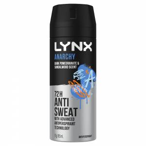 Lynx Antiperspirant Deodorant Anarchy 165ml